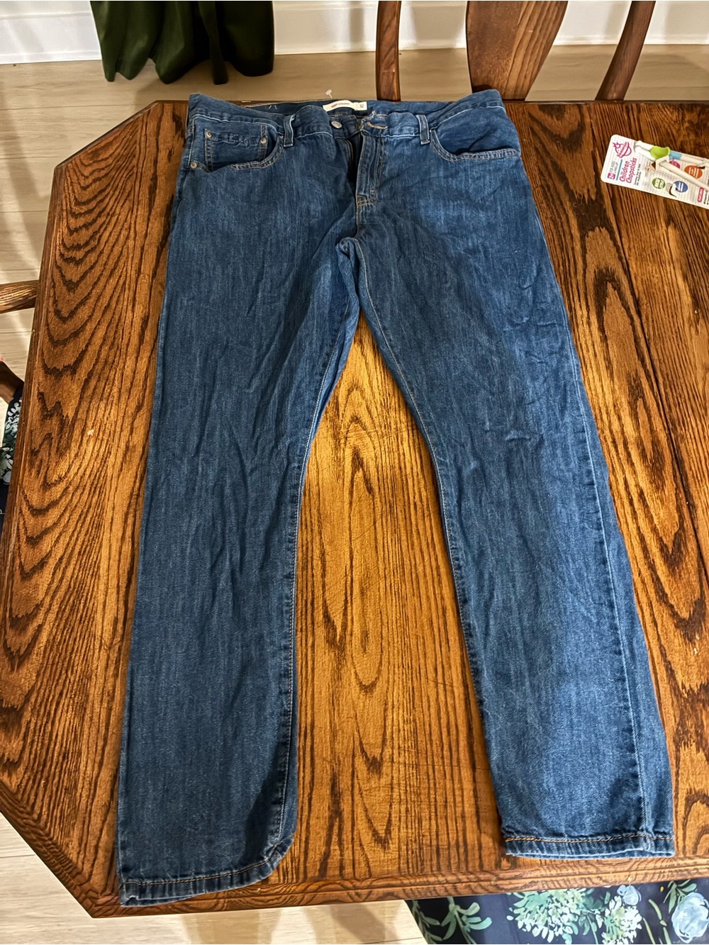 Levi's Women's Middy Straight-Leg Denim Pants 32